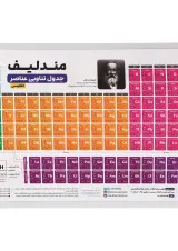 پوستر جدول مندلیف سایز A3 انتشارات اخوان ورنوس