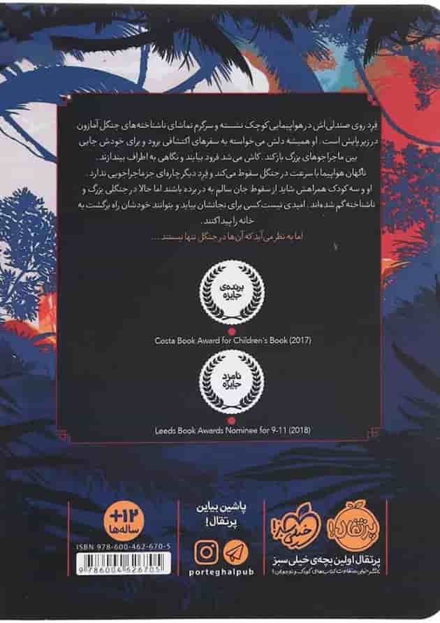 کتاب گمشدگان پشت جلد