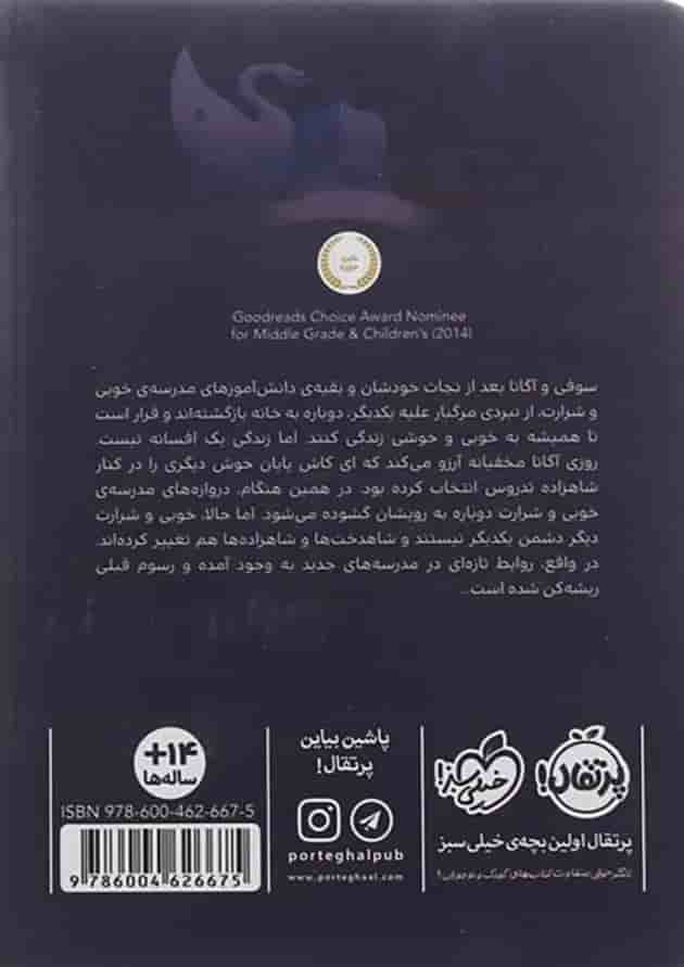 کتاب دنیای بدون شاهزاده مجموعه خوب های بد بدهای خوب جلد 2 پشت جلد