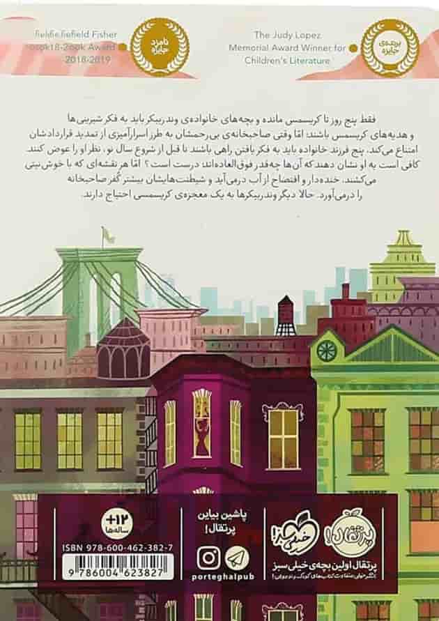 کتاب ساکنین خیابان 141 مجموعه خانواده وندربیکر جلد 1 پشت جلد
