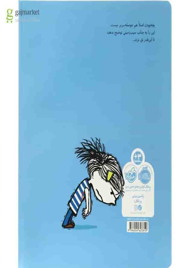 کتاب حوصله ام سر رفته پشت جلد