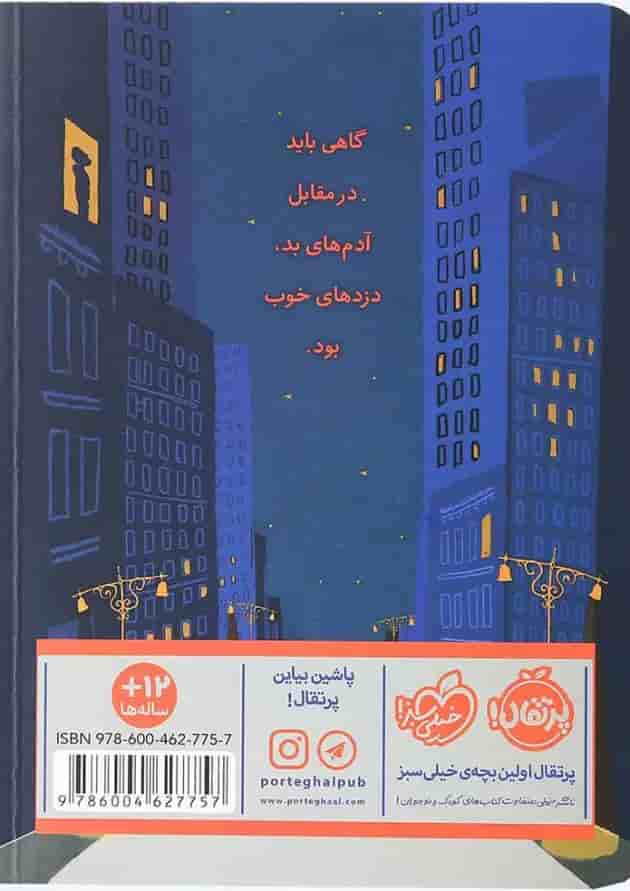 کتاب دزدهای خوب پشت جلد