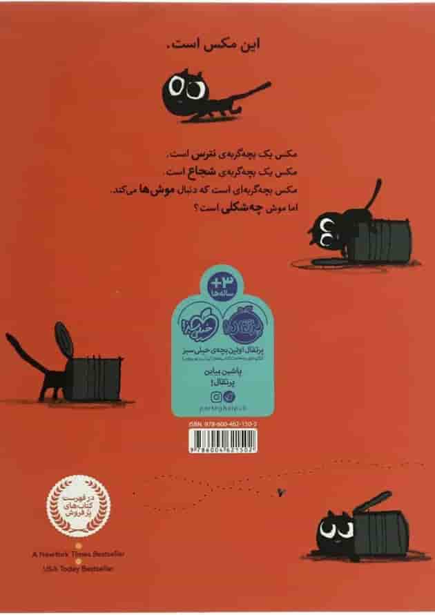 کتاب مکس شجاع پشت جلد