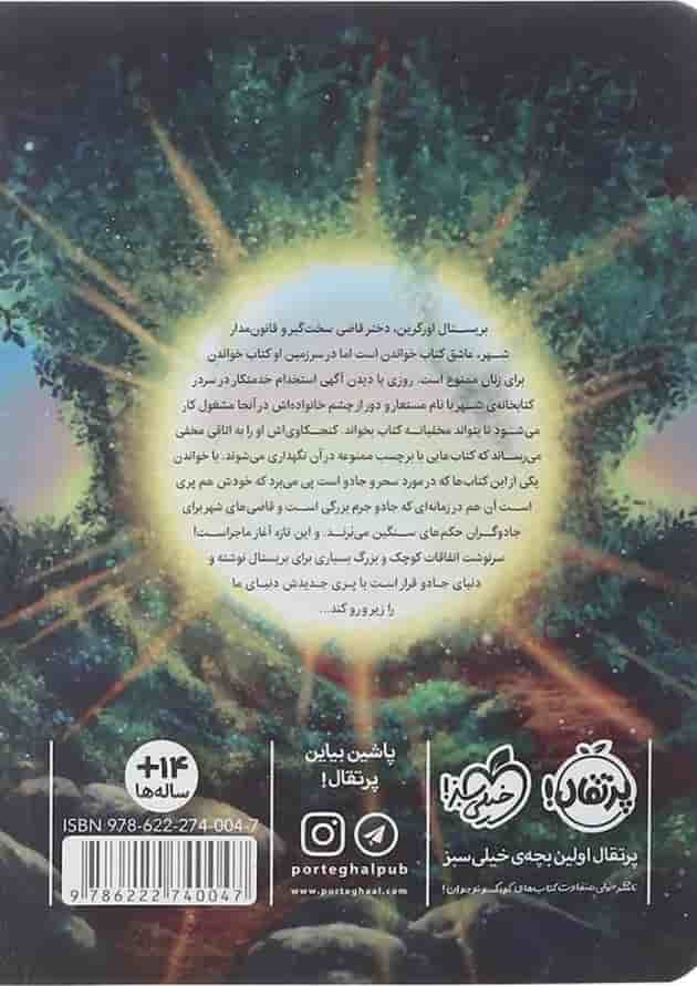 کتاب جادو ممنوع مجموعه جادوهای همیشگی جلد 1 پشت جلد
