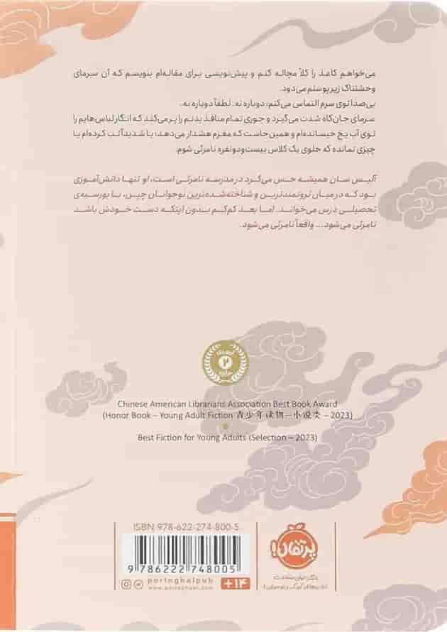 کتاب اگر می شد من را ببینی پشت جلد