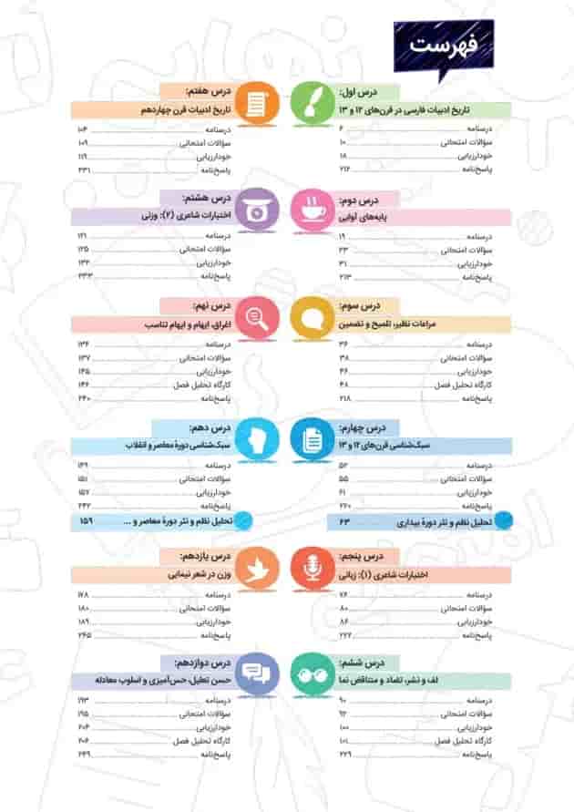 بیست پک علوم و فنون ادبی 3 دوازدهم مهروماه 1404 پشت جلد