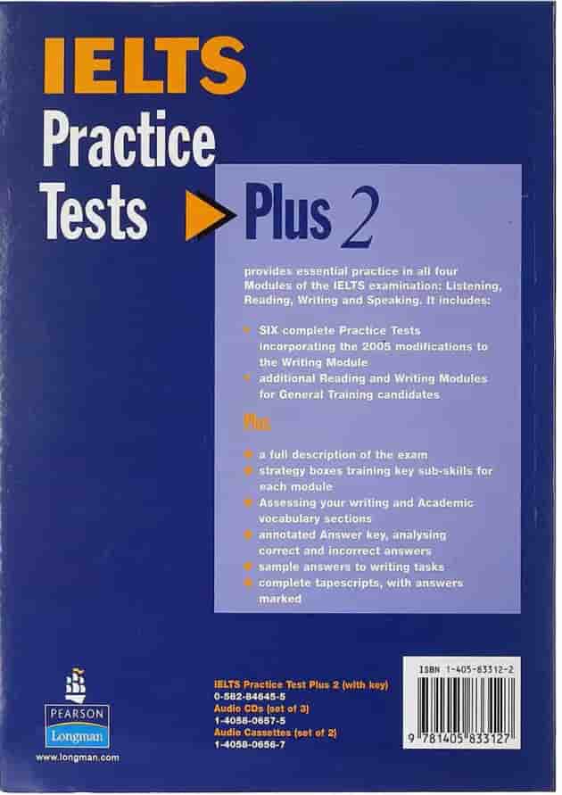 کتاب IELTS Practice Tests Plus 2 