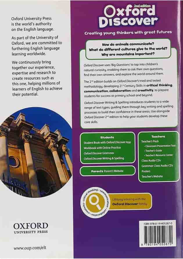 Oxford Discover 5 Writing and Spelling Second Edition Oxford Discover 5 Writing and Spelling Second Edition