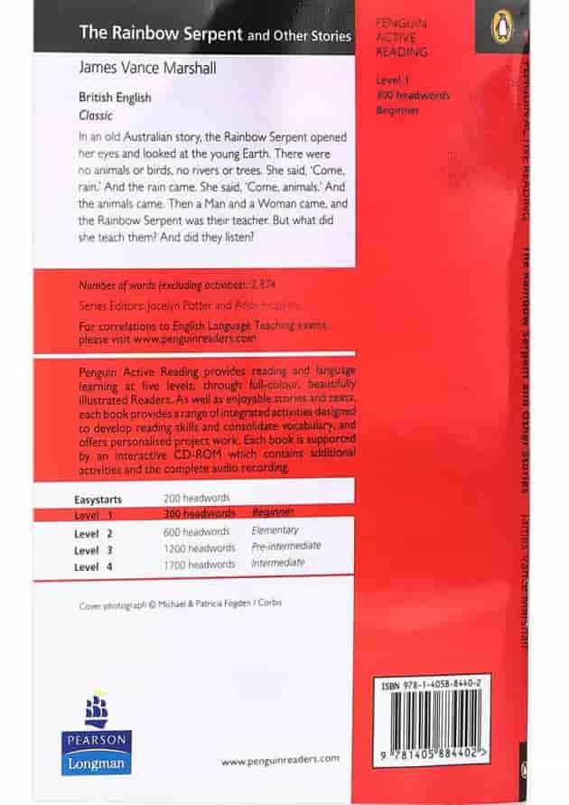 The Rainbow Serpent and Other Stories Penguin Active Reading Level 1 