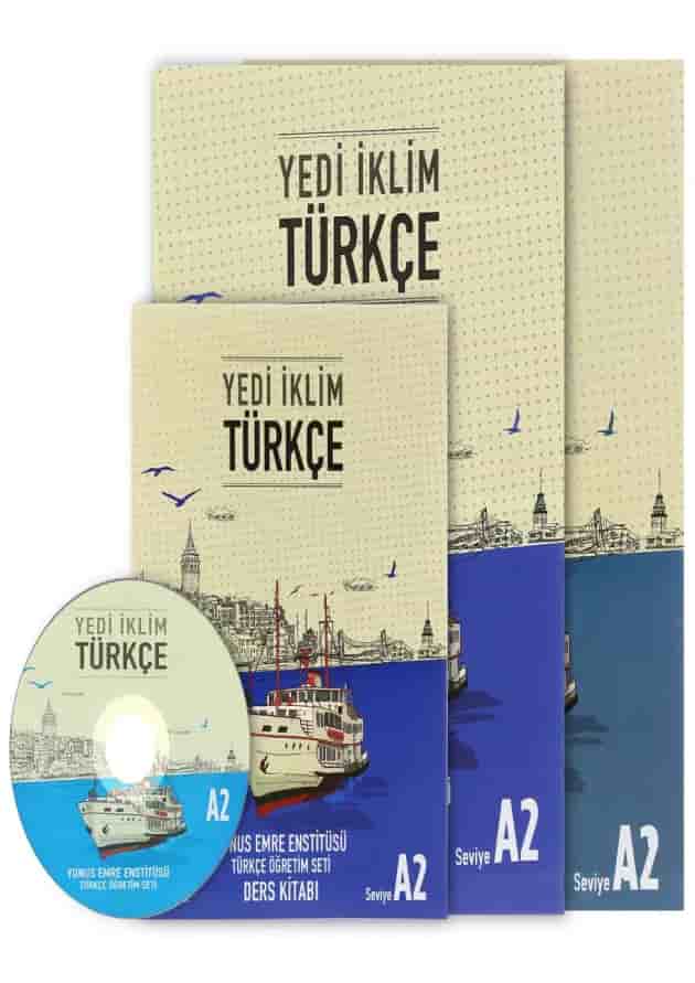 YEDI IKLIM TURKCE A2 Ders Kitabi + Calisma Kitabi 