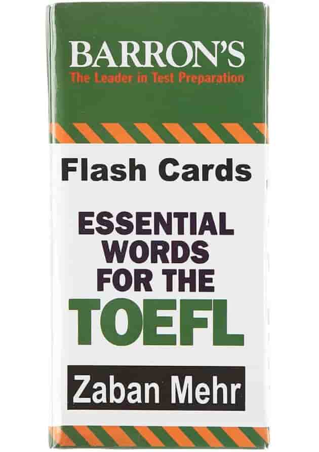 Barron's Essential Words for the TOEFL Flash Cards 