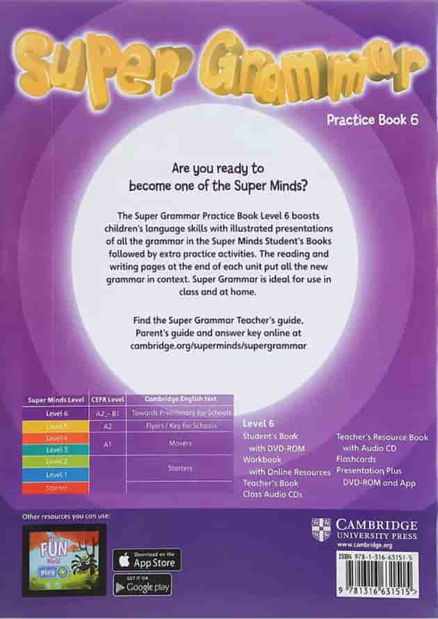 Super Minds 6 Super Grammar 