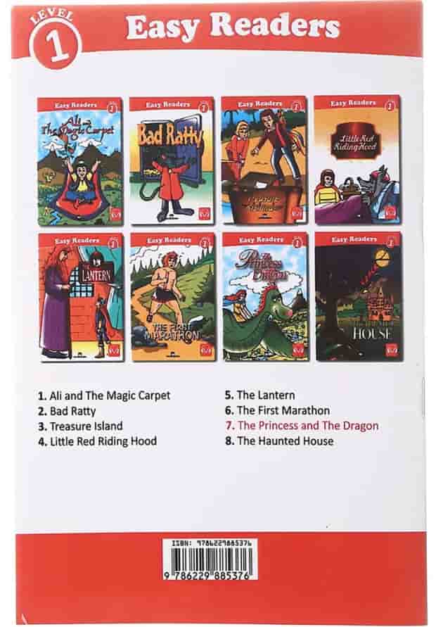 The Princess and the Dragon Easy Readers Series Level 1 