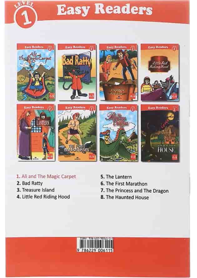 Ali and the Magic Carpet Easy Readers Series Level 1 