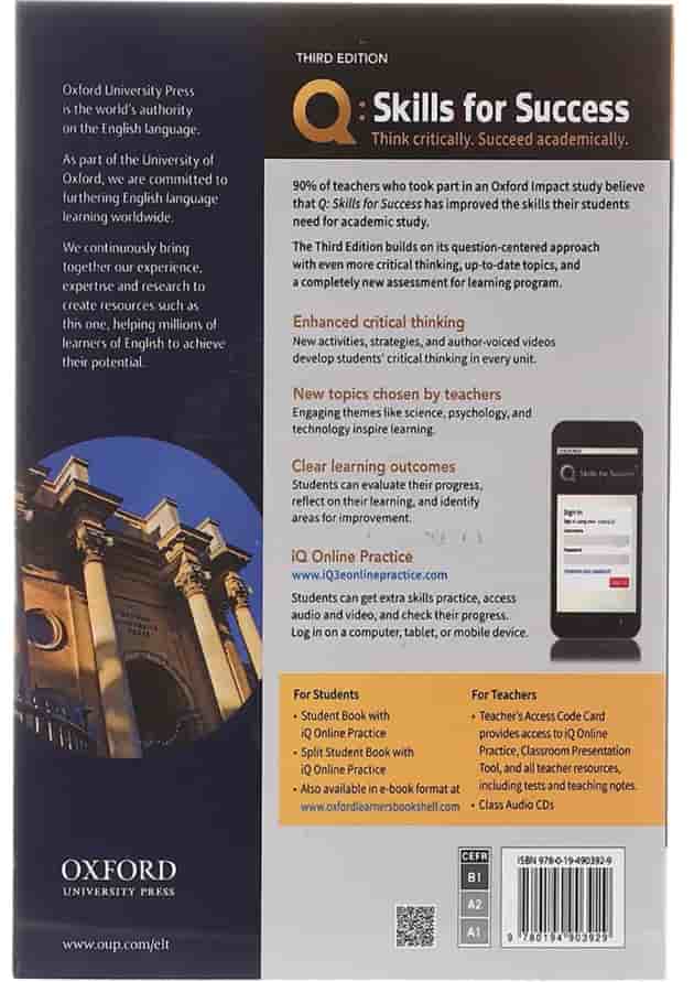 Q Skills for Success 1 Reading and Writing Third Edition 
