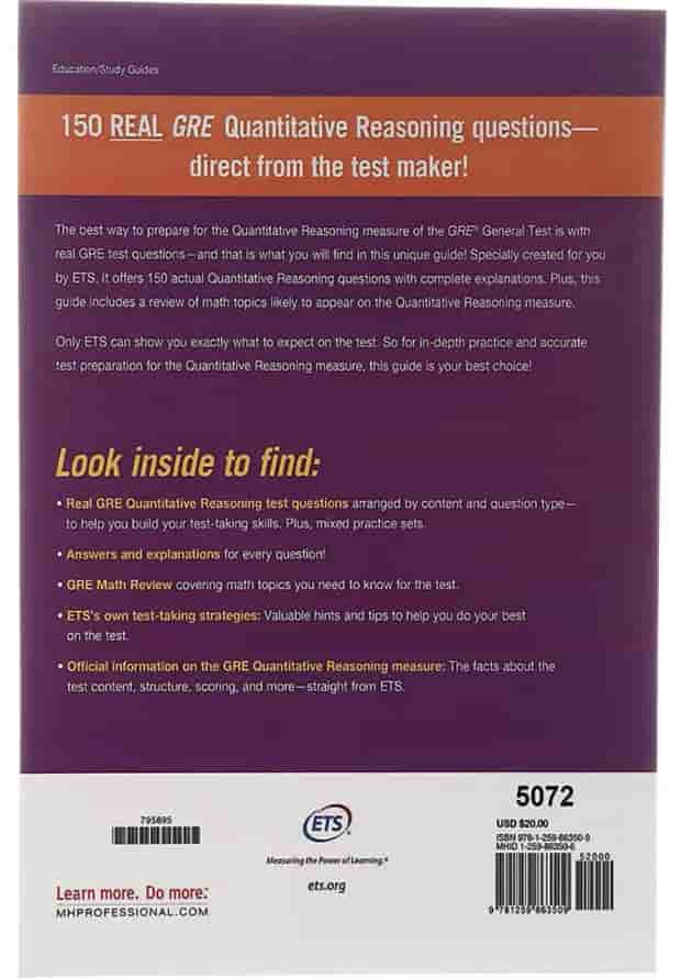 Official GRE Quantitative Reasoning Volume 1 Second Edition 
