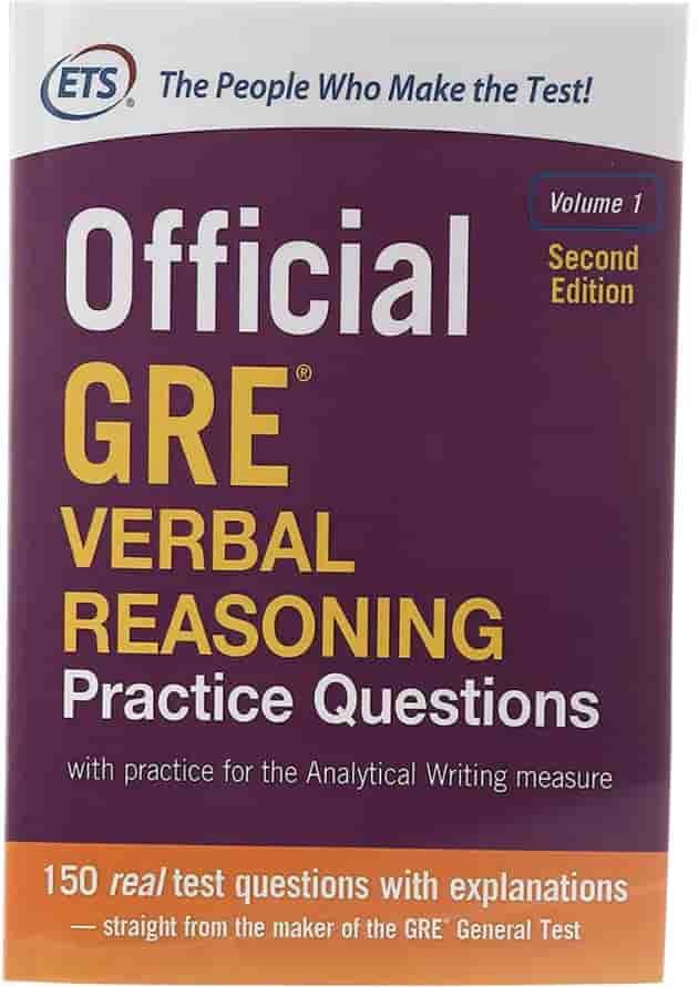 Official GRE Verbal Reasoning Volume 1 Second Edition 