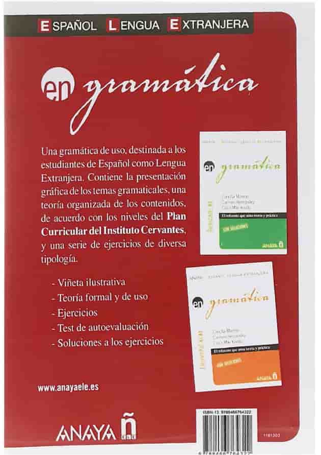 Anaya ELE en gramatica Medio 