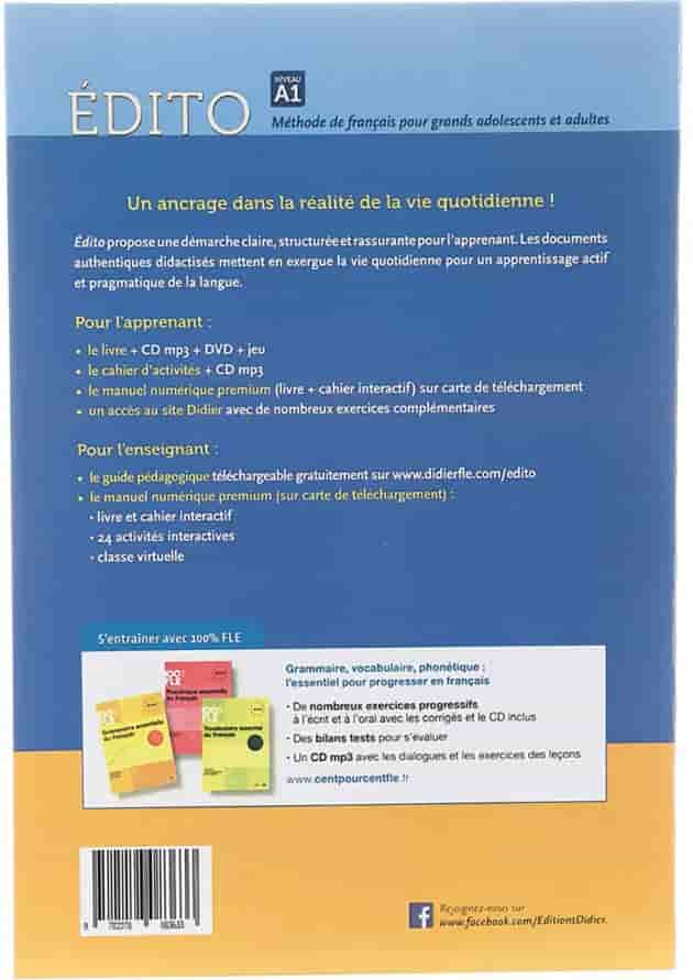 Edito A1 Edition 2016 Guide Pedagogique 