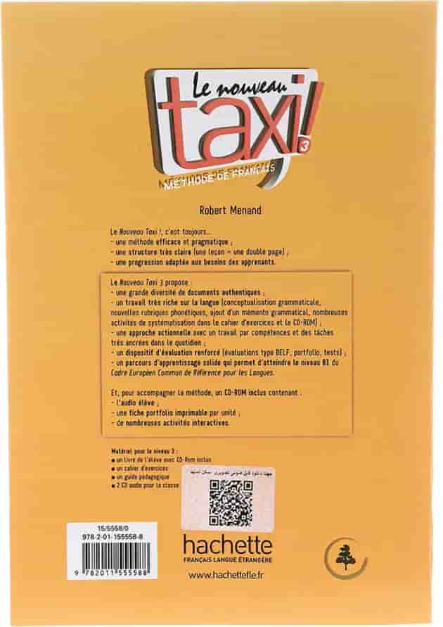Le Nouveau TAXI 3 Livre de l'eleve + Cahier d'Exercices 