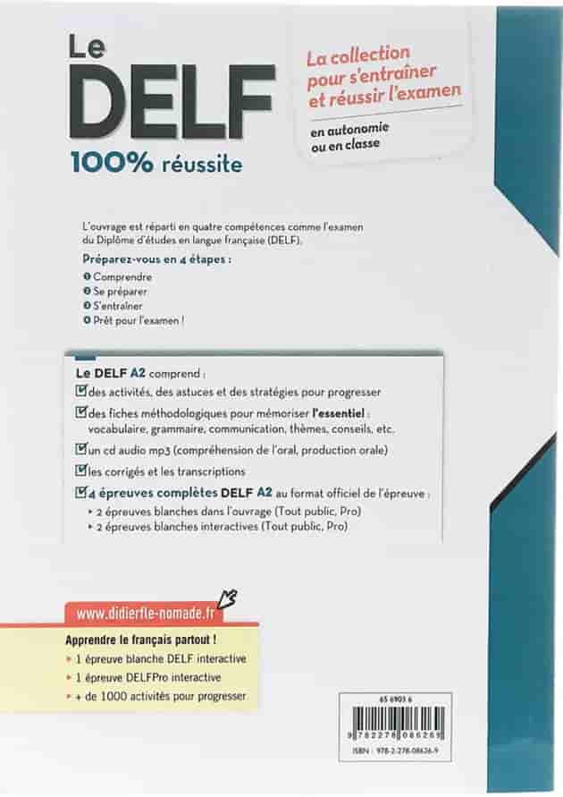 Le Delf 100% Reussite A2 