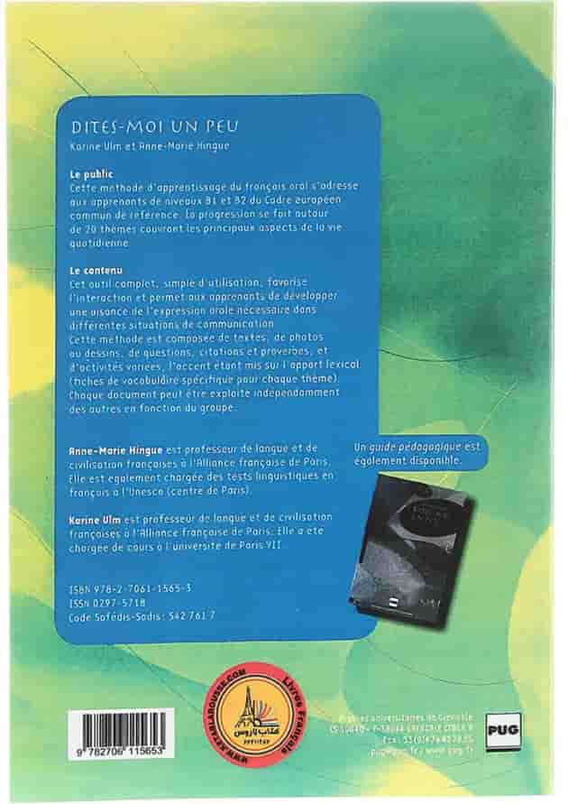 Dites-Moi un Peu B1-B2 