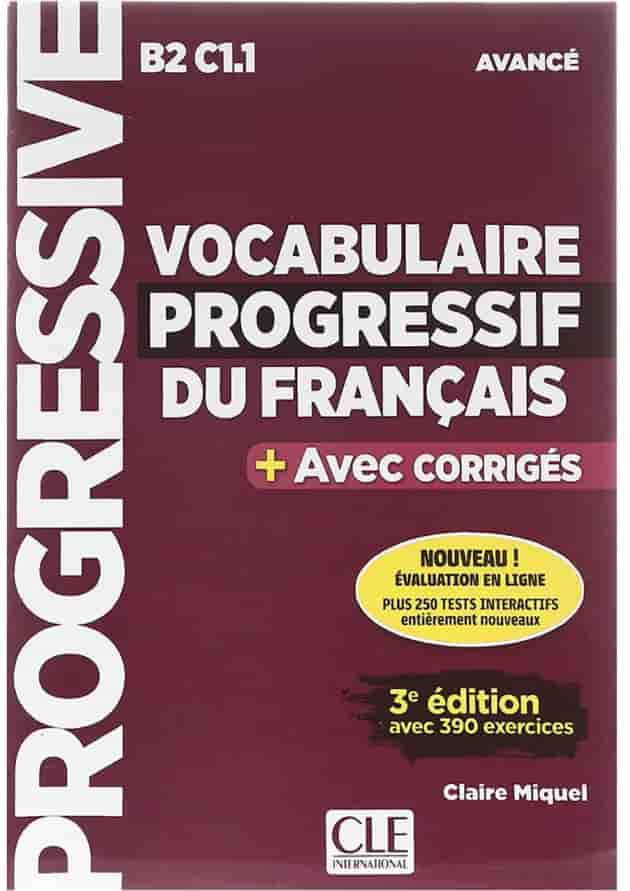 Vocabulaire Progressif Du Francais Avance 3e Edition 