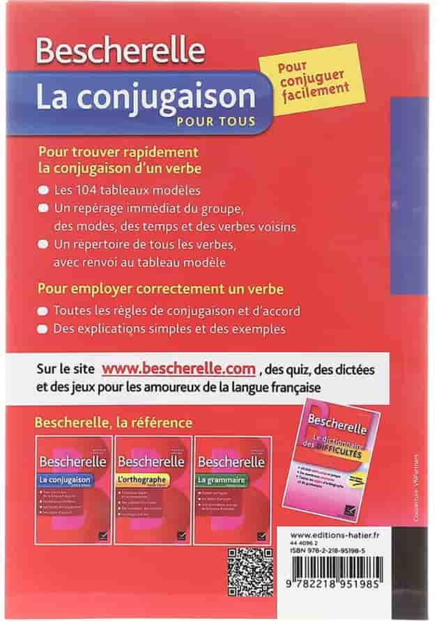 Bescherelle La conjugaison pour tous Nouvelle Edition 