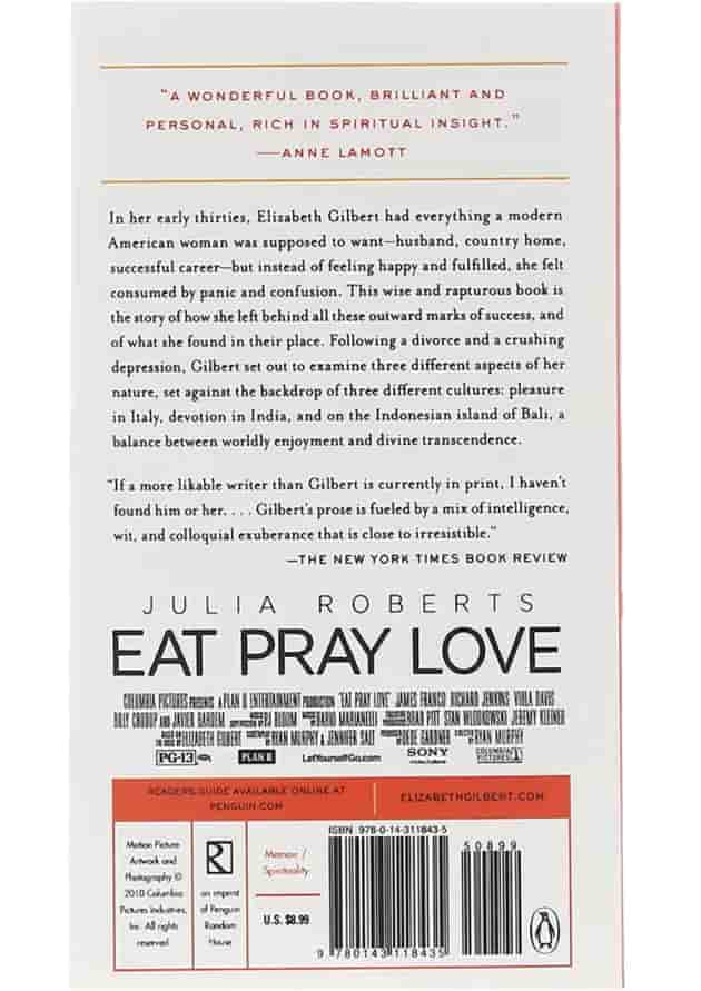 Eat Pray Love 