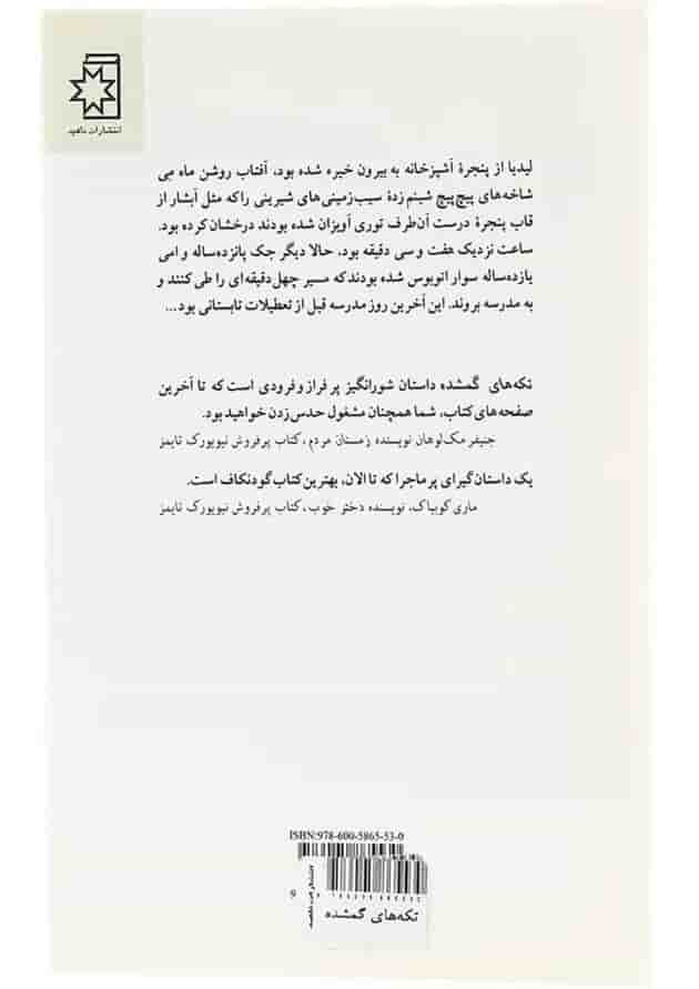 کتاب تکه های گمشده 