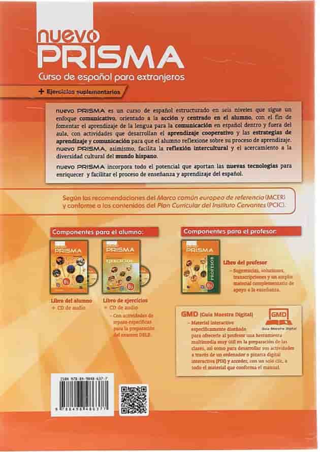 Nuevo Prisma B1 Libro del alumno + Libro de ejercicios 
