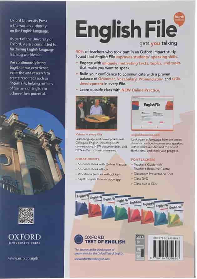 English File Upper Intermediate Fourth Edition Student's Book + Workbook 