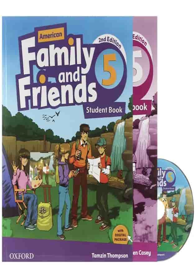 American Family and Friends 5 Second Edition Student's Book + Workbook 