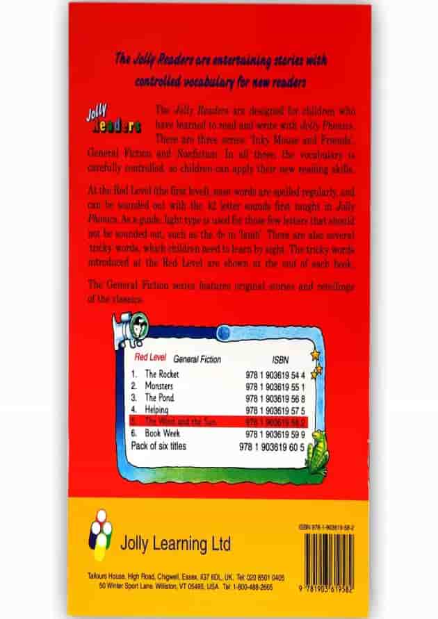 The Wind and the Sun Jolly Readers Red Level 