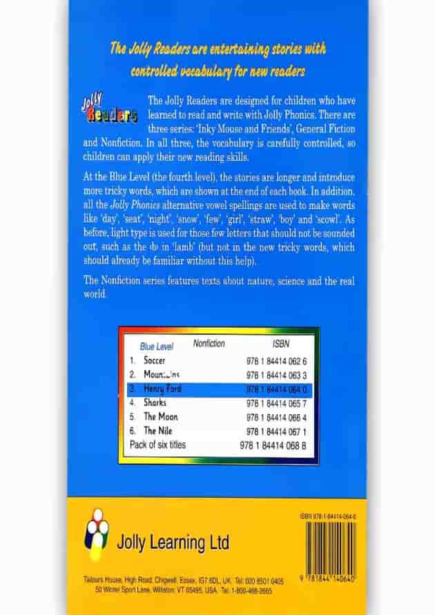 Henry Ford Jolly Readers Blue Level 