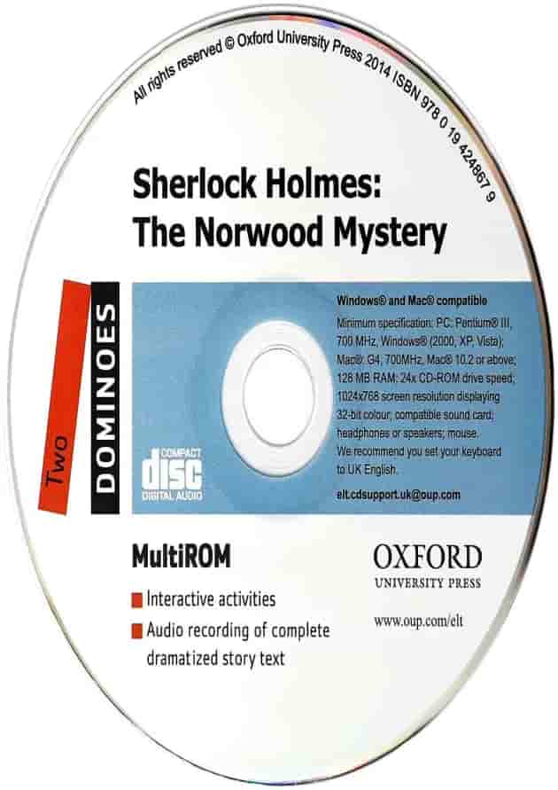 Sherlock Holmes The norwood Mystery Dominoes Level 2 undefined