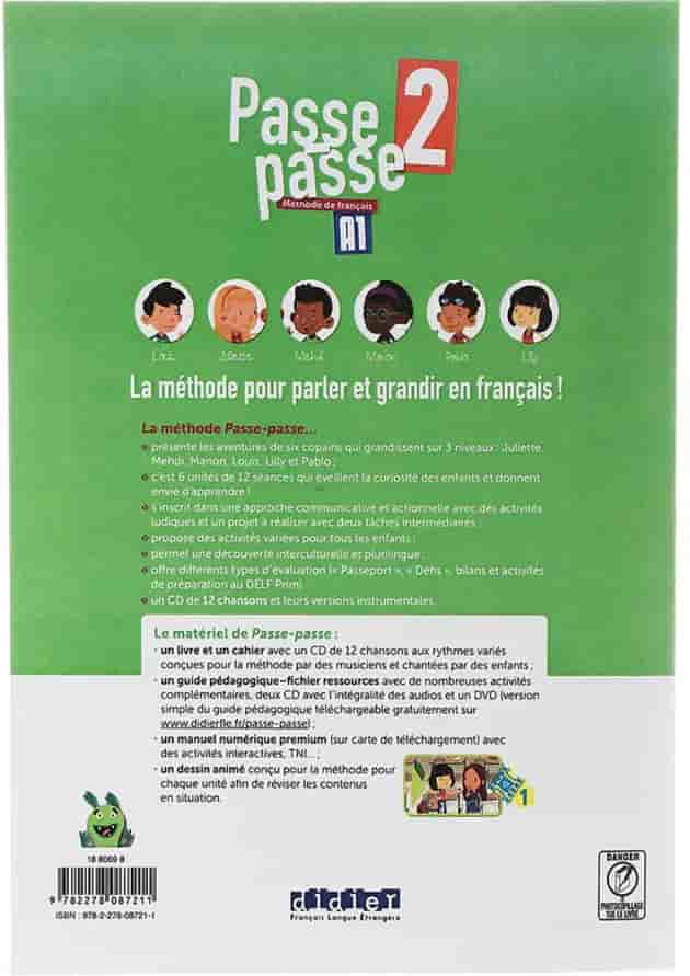 Passe passe 2 Livre de L'eleve + Cahier d'activites 