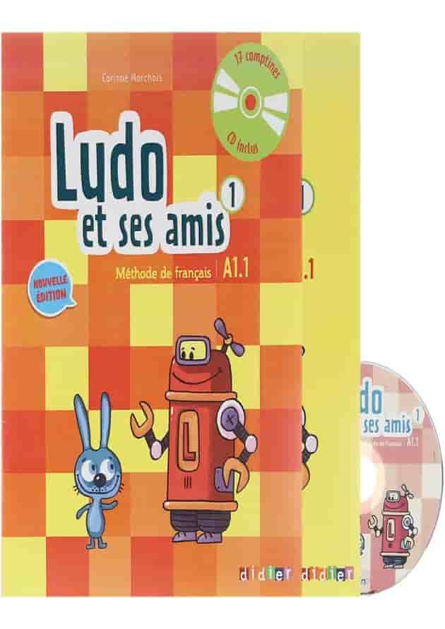Ludo et ses amis 1 Nouvelle Edition Livre de L'eleve + Cahier d'activites 