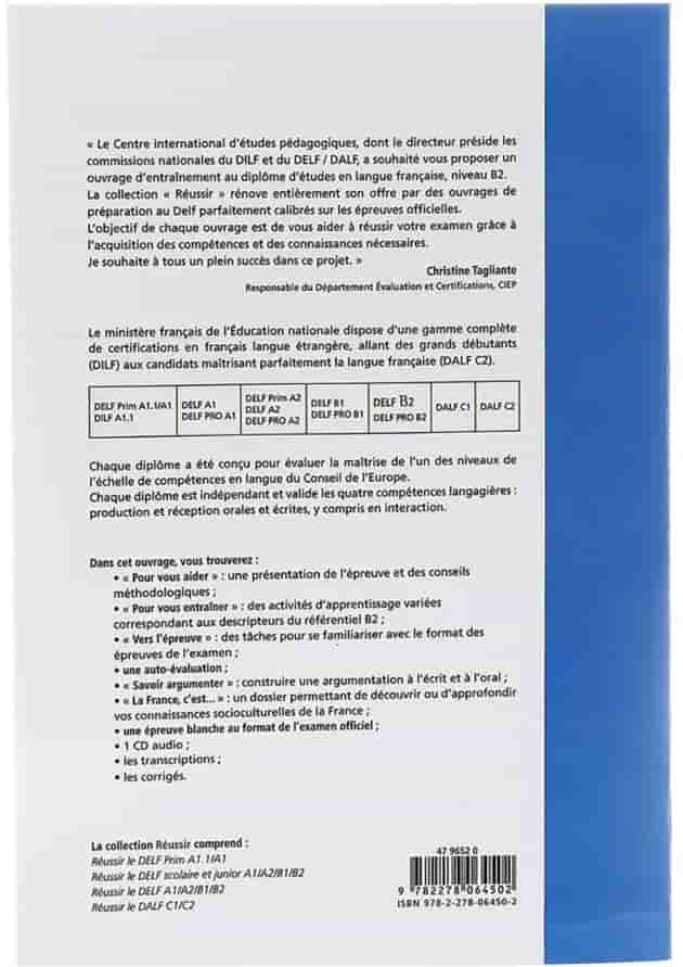 Reussir le DELF B2 