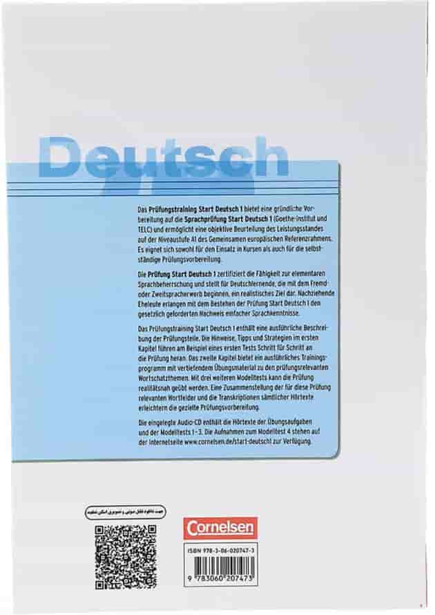 Deutsch Prufungstraining Start Deutsch 1 