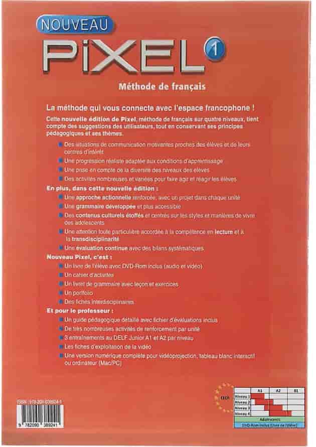 Nouveau Pixel 1 Livre de L'eleve + Cahier d'activites 