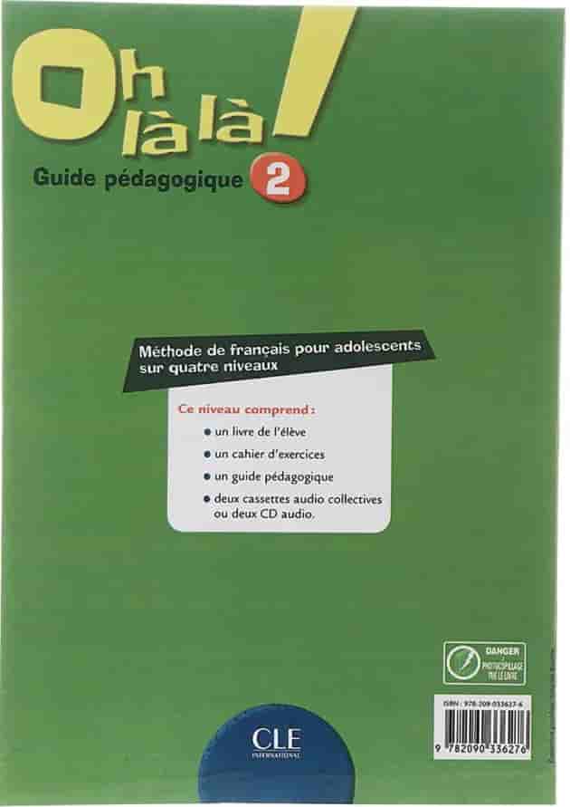 Oh la la 2 Guide Pedagogique 
