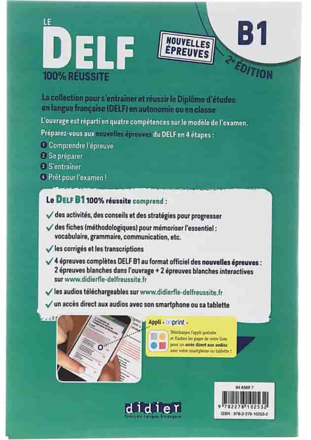 Le DELF 100% Reussite B1 2e Edition 