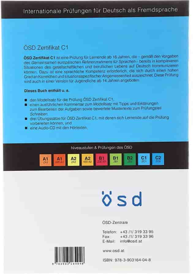 OSD Zertifikat C1 Ubungsmaterialien Band 1 