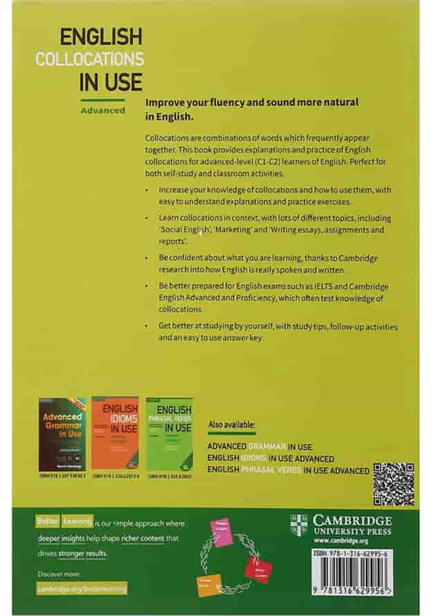 English Collocations in Use Advanced Second Edition 