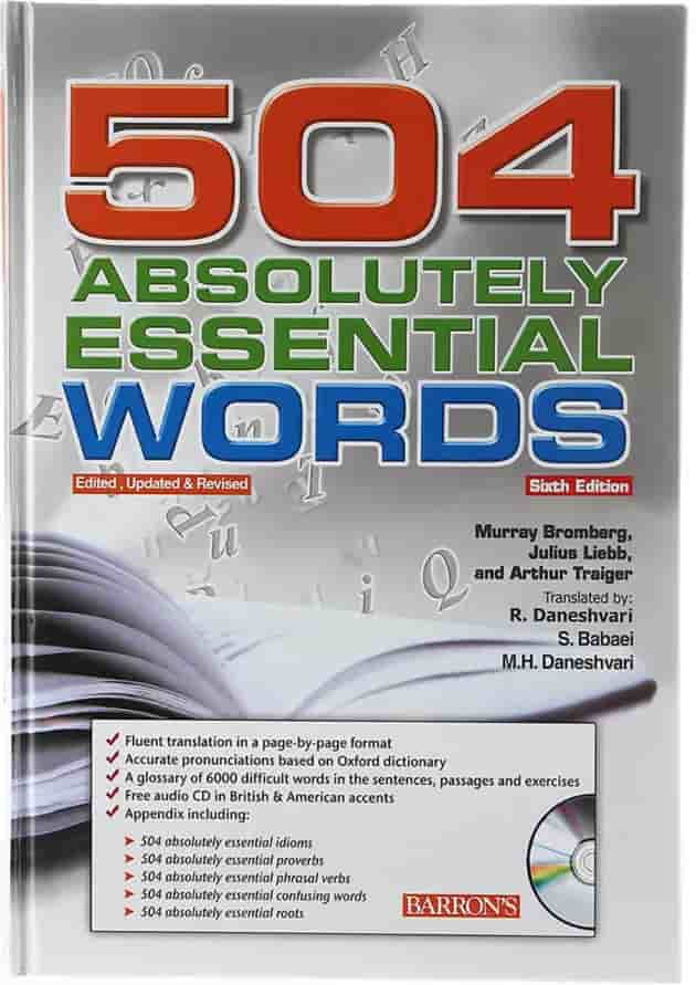 کتاب راهنمای کامل 504 واژه کاملا ضروری ویرایش ششم 