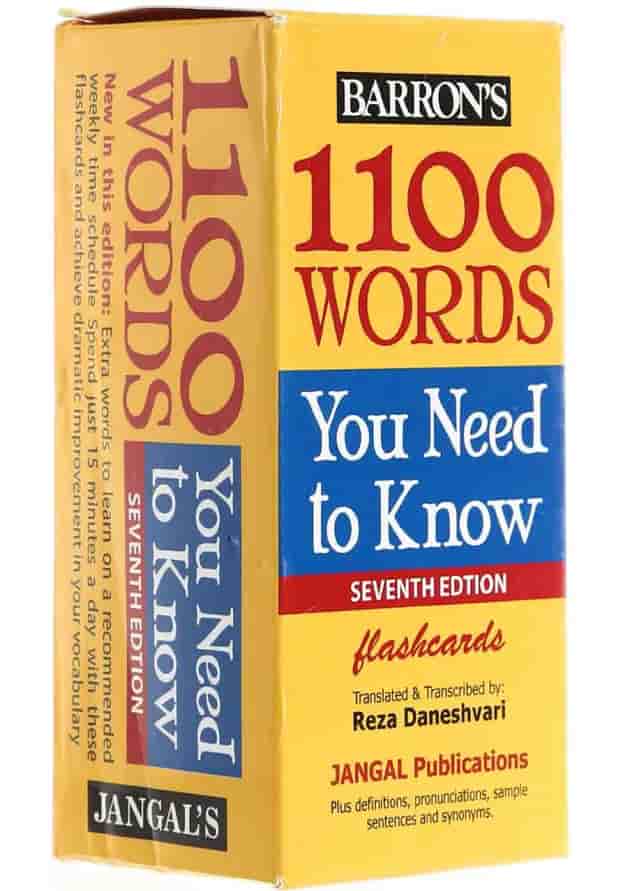 فلش کارت 1100Words You Need To Know Seventh Edition فلش کارت 1100Words You Need To Know Seventh Edition