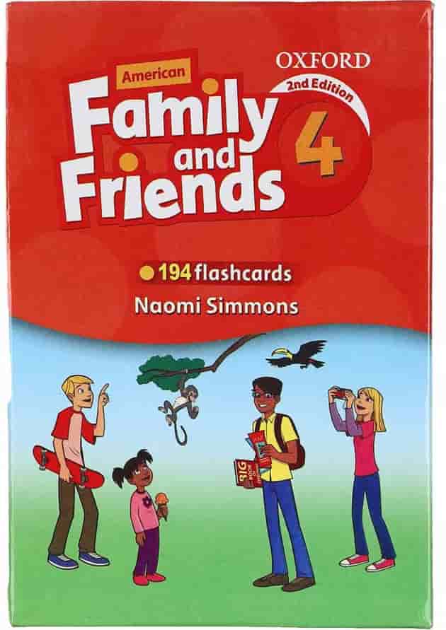 American Family and Friends 4 Second Edition Flashcards 