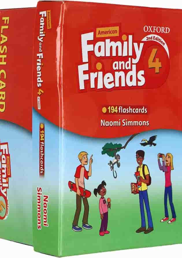 American Family and Friends 4 Second Edition Flashcards 