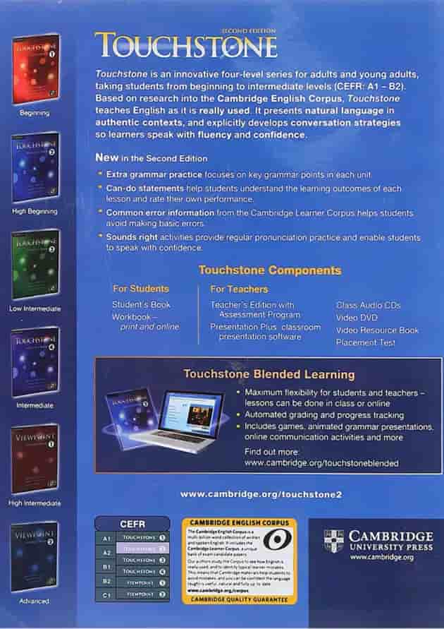 Touchstone 2 Second Edition Video Activity Book 